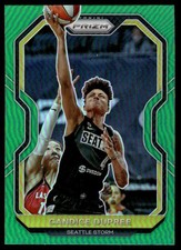 2021 PANINI PRIZM WNBA CANDICE DUPREE 36 MT GREEN PRIZM BASKETBALL SEATTLE STORM