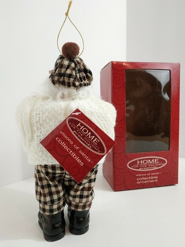HOME for the Holidays COLLECTIBLE Visions of SANTA 2003 GOLF Golfer 8" - Picture 3 of 12