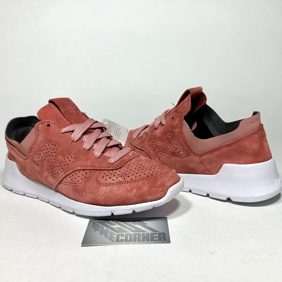 New Balance 1978 MiUSA Dusted Peach Salmon Suede Made In USA
