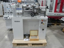 Weiler Primus Drehmaschine Drehbank in Lichtgrau