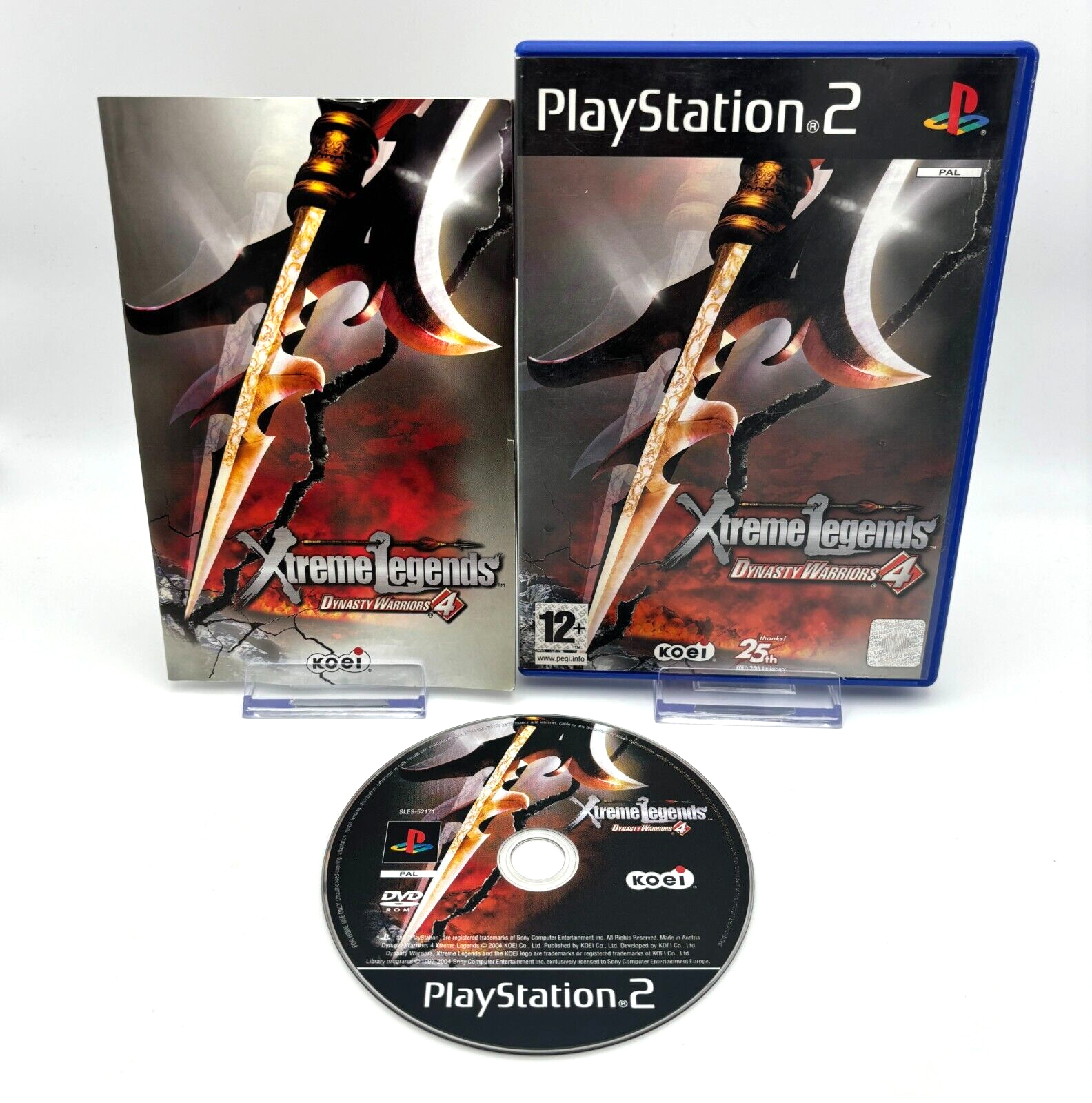 Dynasty Warriors 4 Xtreme Legends (PAL Sony PS2, 2004) *Disc Perfect*