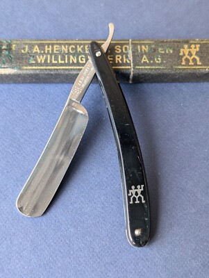 Old straight razor J.A. Henckels #81 Graef & Schmidt