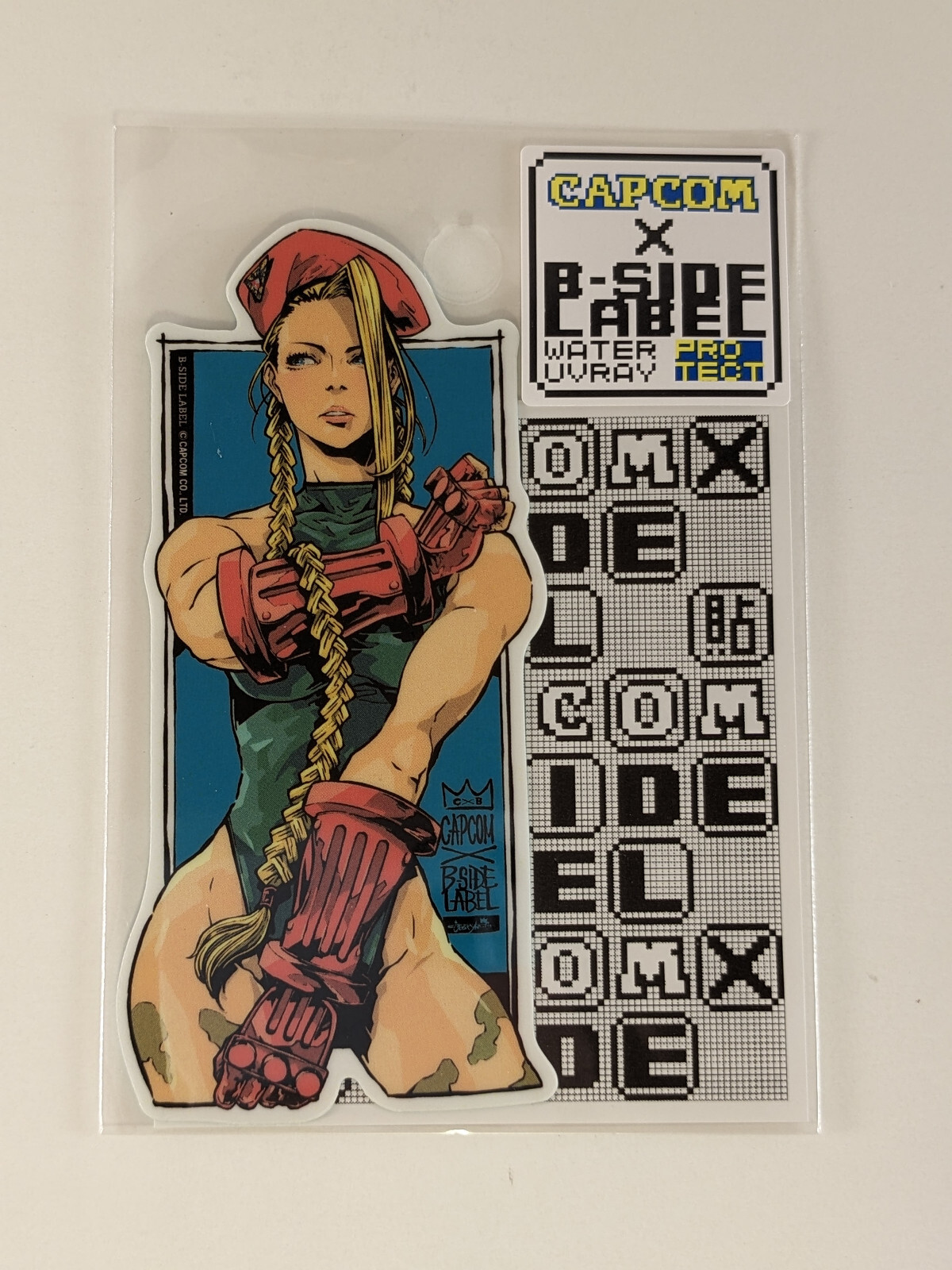 Capcom B-Side Label Sticker Cammy Waterproof US SELLER | eBay