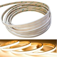 24v Waterproof COB LED Strip light, IP68 3000K 4000K No power supply