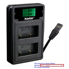 Kastar Battery LZD2 Charger for Canon NB-2L 2L Canon PowerShot S45 PowerShot S50