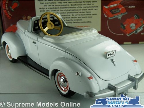 FORD DELUXE COUPE 1940 MODEL CAR 1:24 SCALE GEARBOX 69503 PEDAL CAR AMERICAN K8 - Picture 3 of 9