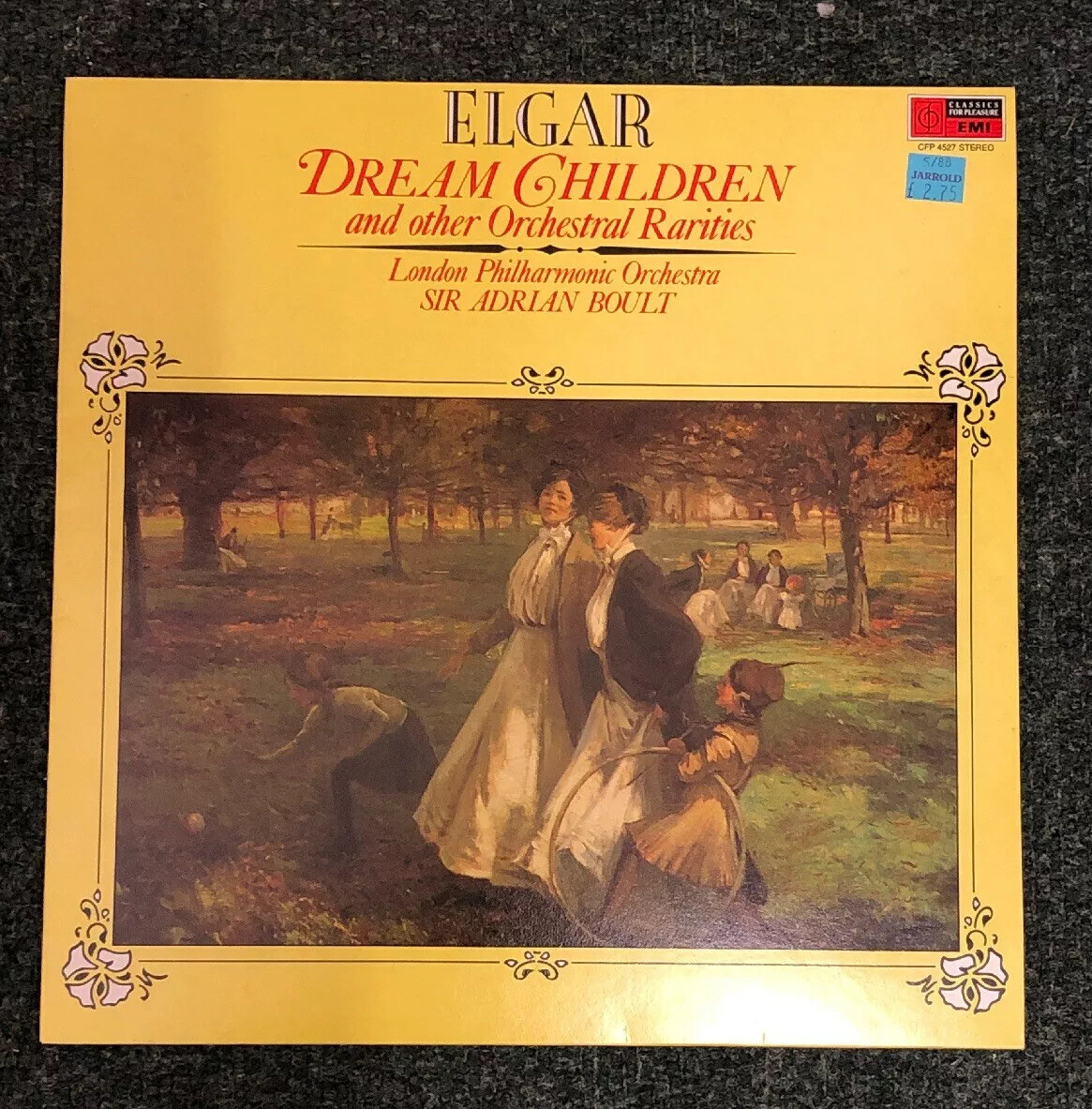 ELGAR DREAM CHILDREN & Other Orchestral Rarities, Vinyl LP Record