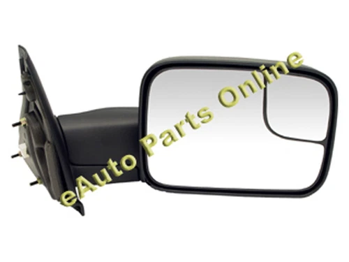 SIDE VIEW MIRROR 02-05 DODGE TRK PWR HEATED TOW PKG RH