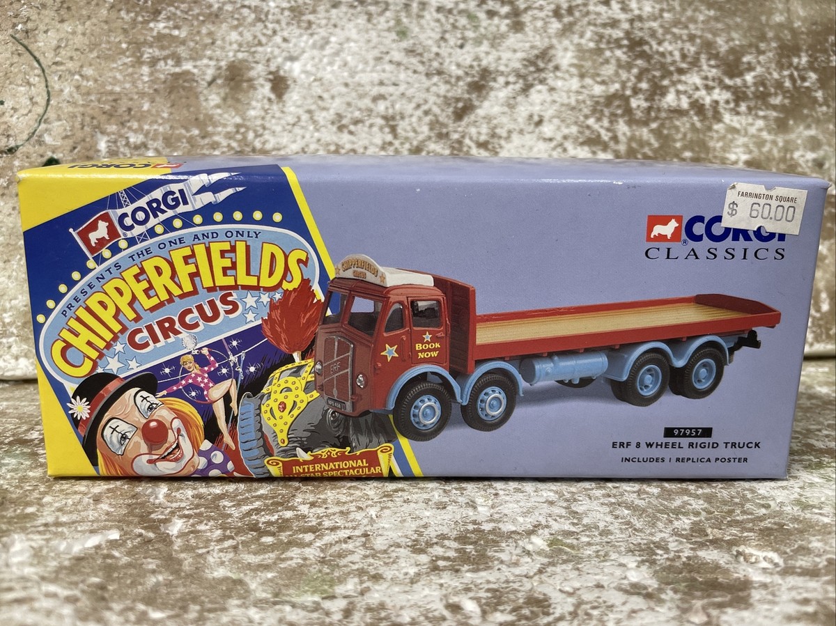 Corgi Classics 97957 ERF 8 WHEEL RIGID TRUCK includes replica