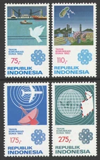 Indonesia 1983, International World Communications Year, MNH