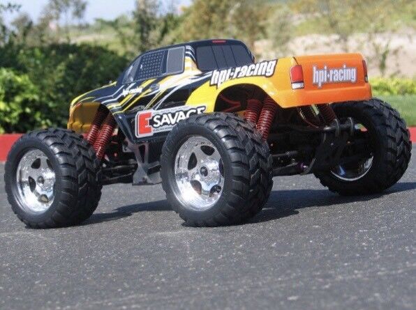 HPI Racing E-SAVAGE Electric GT-1 TRUCK CLEAR BODY 7168 HPI Racing E-SAVAGE Electric GT-1 TRUCK CLEAR BODY 7168