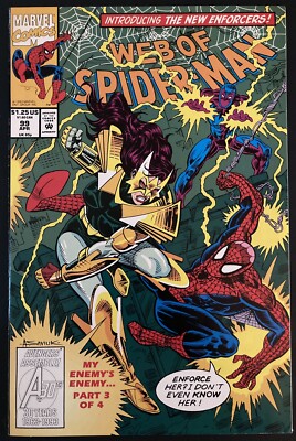 Web of Spider-Man #99 NM 1st Full Appearance Nightwatch 1993 Marvel Comics