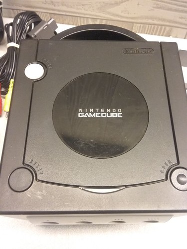 Nintendo Gamecube Console DOL-001 US w/Gameboy Player 2 Controllers Namco Museum - Picture 5 of 24