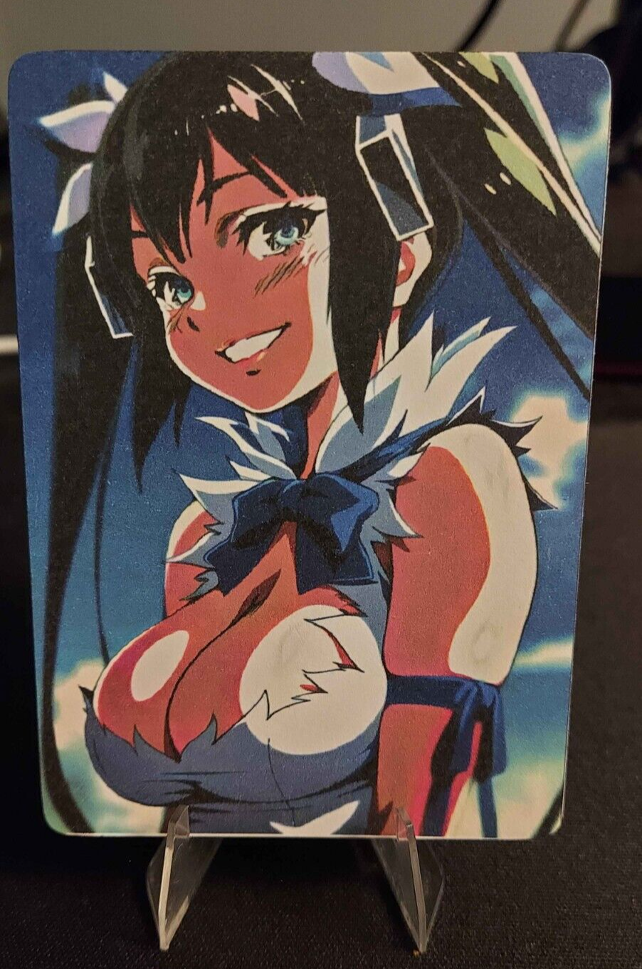 Hestia Full Art Goddess Story Anime Waifu Trading Card