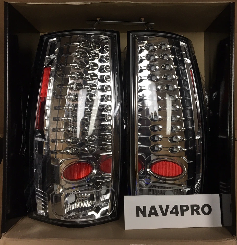 Nuevo par de luces traseras LED 2007-2014 para Chevrolet Suburban Tahoe GMC Yukon #NB18 Foto 4 de 4