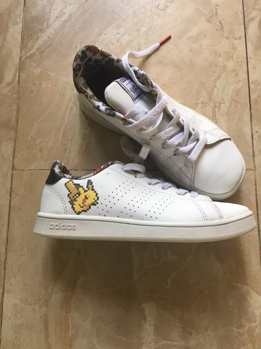 muñeca Crítico Palacio de los niños Adidas x Pokemon Pikachu x Advantage J Womans Shoes Size 2 no box | eBay