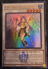Ib the World Chalice Justiciar - BLMM-EN089 - Ultra  Rare  - 1st Ed. - NM/M