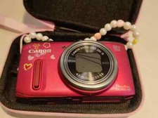 Canon PowerShot SX260 HS PINK 12.1MP Compact Digital Camera 20x Optical Zoom.