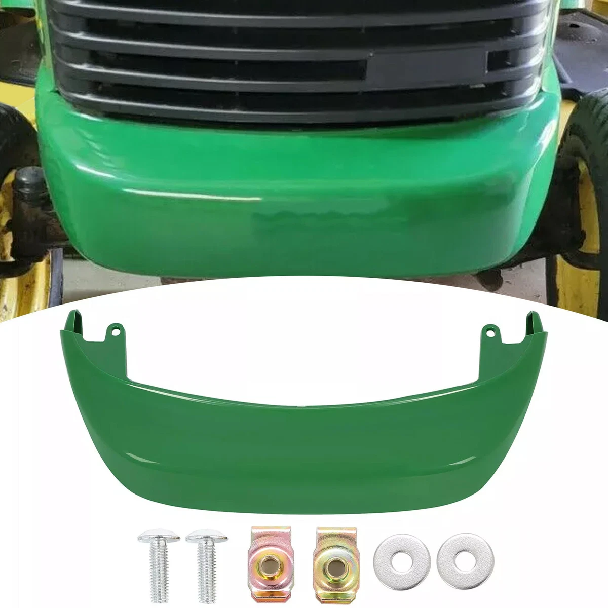 Genuine John Deere Front Bumper - OEM Part M154004 - Fits Select Lawn Tractors