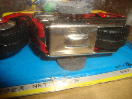 KOUTETSU JEEG MOTORCYCLE FRICTION WIND-UP MIYOSHI ANNI '70 (JEEG ROBOT D'ACCIAIO - Foto 11 di 12