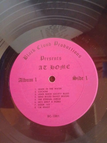 Bob Dylan•At Home ◇RARE◇ 2LP Colored◇BC 1001/2•Black Cloud 1st Press'70•VG+ - Picture 2 of 9