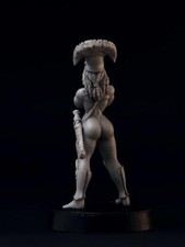 Brother Vinni Miniatures 28mm Female Greek Hoplite Commander (General)
