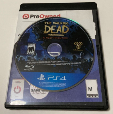 The Walking Dead: A New Frontier - Sony PlayStation (PS4) In GameStop Case