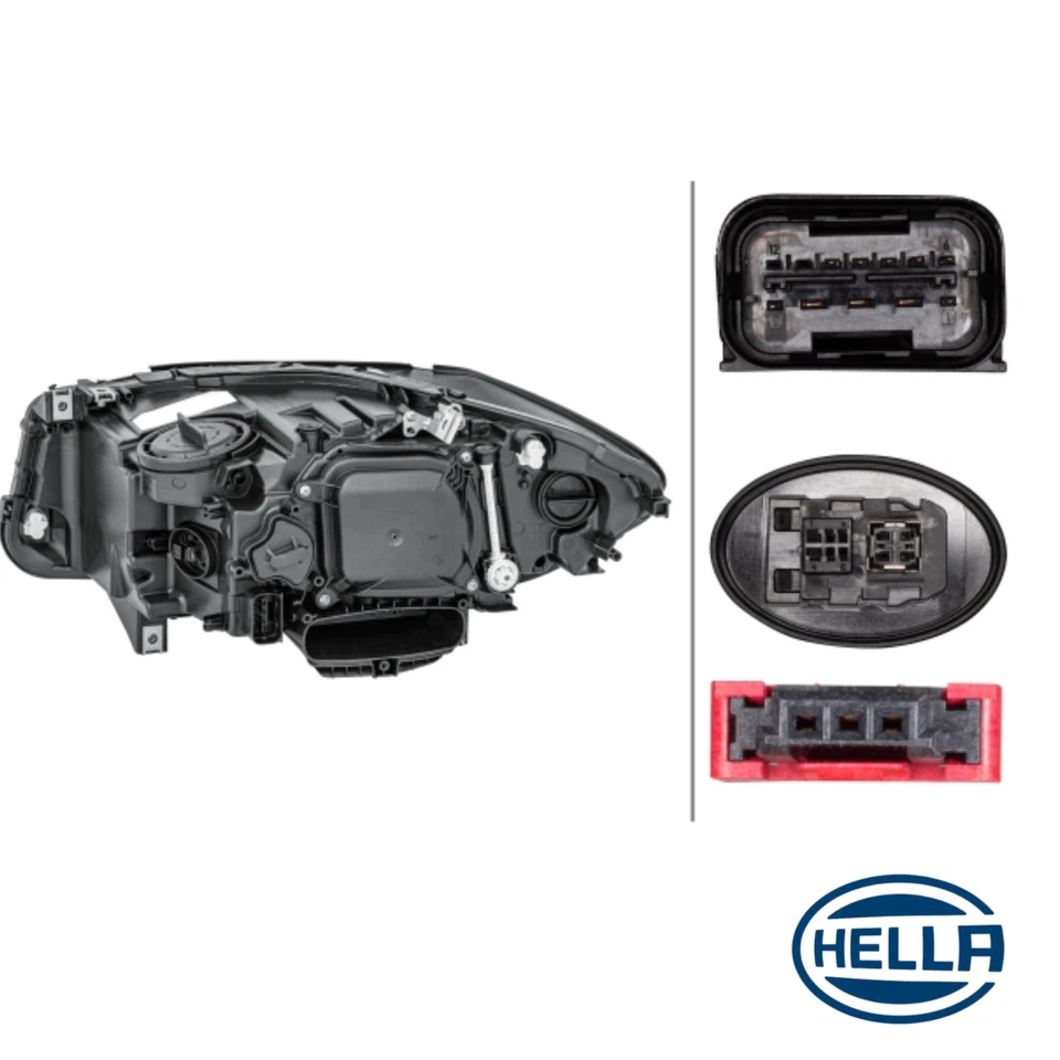 Hella 1ZT011 087-921 Scheinwerfer Rechts Bi Xenon LED D1S Frontscheinwerfer - Bild 2 von 3