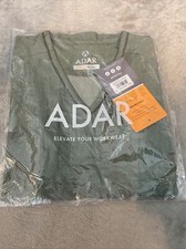 Adar Pro Scrubs For Women - Tailored V-Neck Scrub Top XS