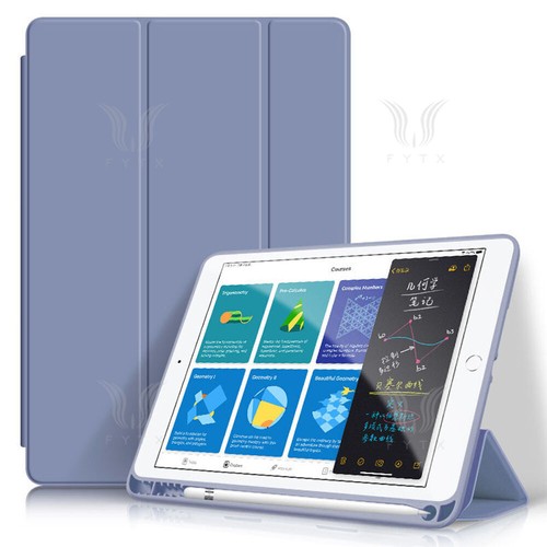 Für iPad 6/7/8/9/10. Pro 11 10,5 12,9 Air Mini Smart Cover Hülle mit Stifthalter - Bild 8 von 23