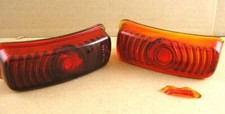 1940 Buick Nos Tail Lamp Glass Lens Pair 924810