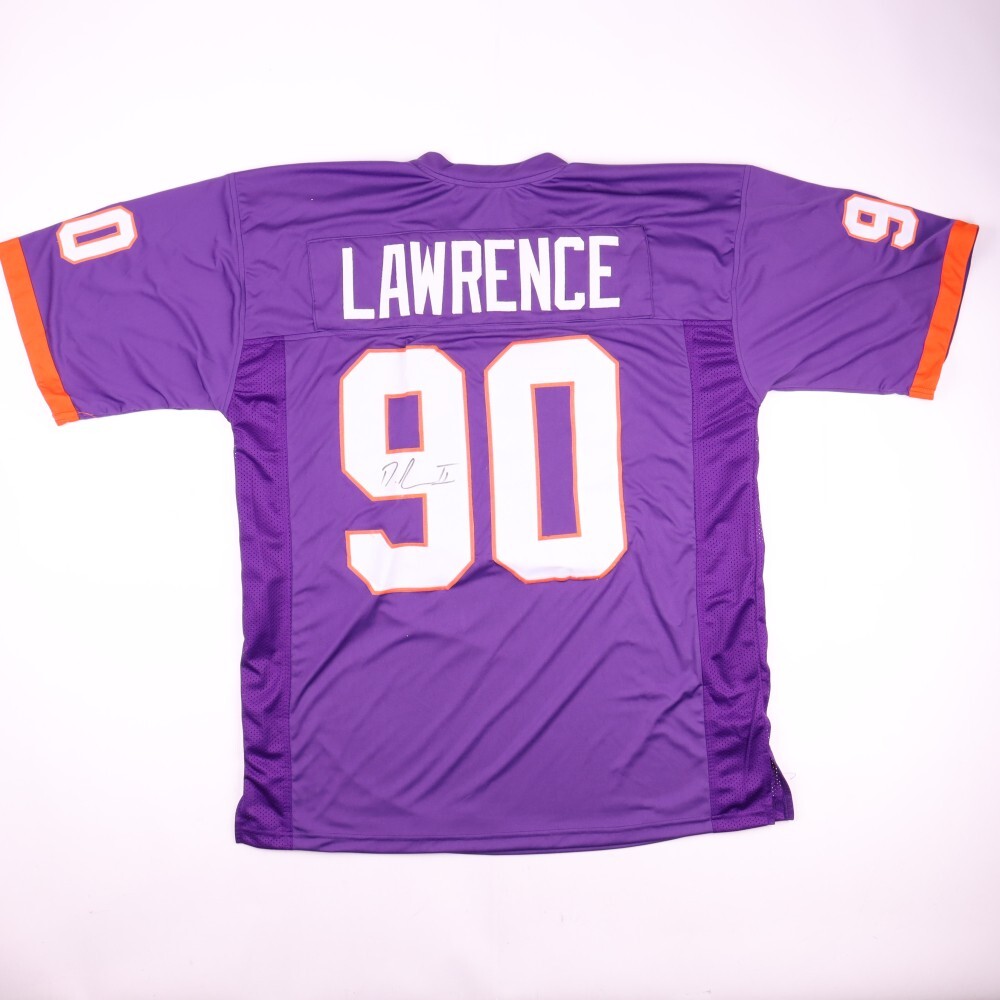 Dexter Lawrence Signed Clemson Tigers Jersey (JSA) 2xNational