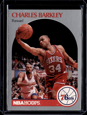 Charles Barkley 1990 Hoops Team Night Philadelphia 76ers #NNO Philadelphia 76ers