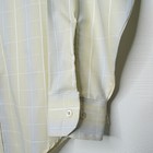 VTG 70s Marc Richards Polyester Blend Dress Casual Shirt sz Large Plaid LS Disco — photo 5