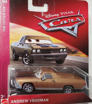DISNEY PIXAR CARS ANDREW VROOMAN 2019 THE COTTER PIN NIP