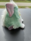 Vintage 1999 Furby Babies Mint Green White Tiger Tags 70-940 - Excellent - USED — photo 4