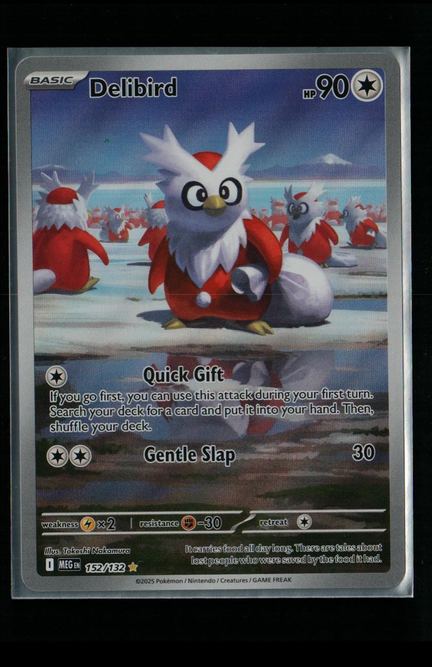 ME01: Mega Evolution #152/132 Delibird Holo