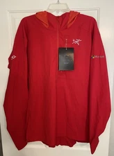 Arc'Teryx Psiphon Sl Pullover Jacket Men’s Size XL Red New with Tags