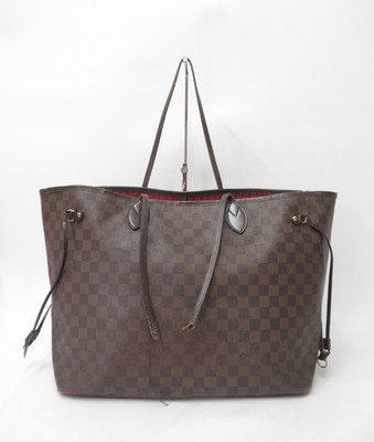 echt Louis Vuitton Damier Neverfull GM Beuteltasche Tasche Handtasche F#51003