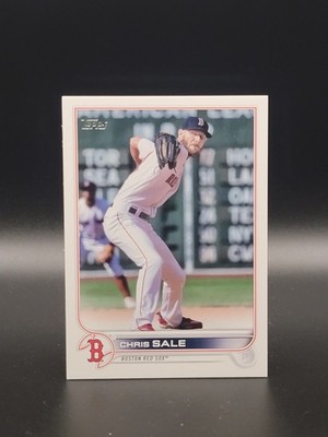 2022 Topps Series 2 Chris Sale ADVANCED STATS VARIATION /300 #409 Red Sox