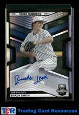 2023 Panini Elite Extra Edition #89 Brady Smith Signatures Prime Numbers A #/200