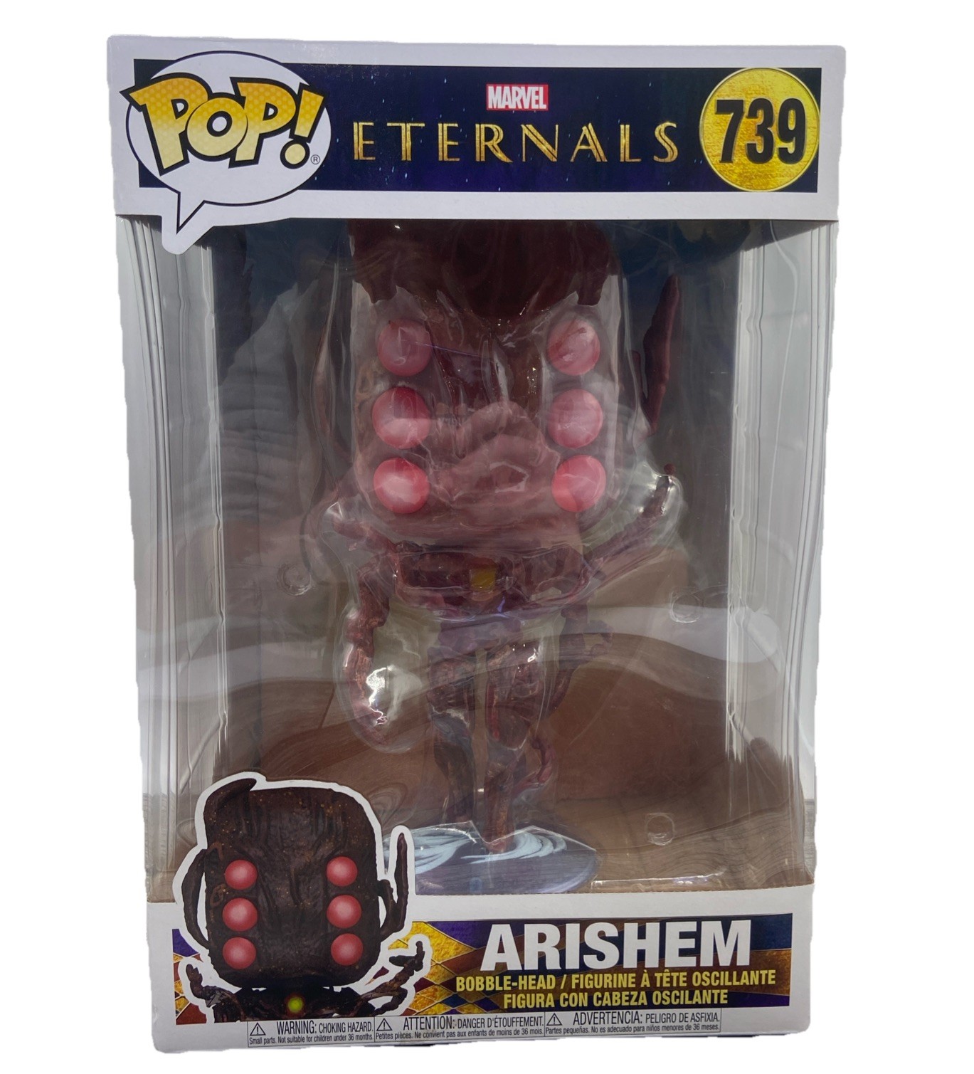 Funko Pop! Jumbo Marvel: Eternals - Arishem #739 10&Quot; Vinyl Figure {28}