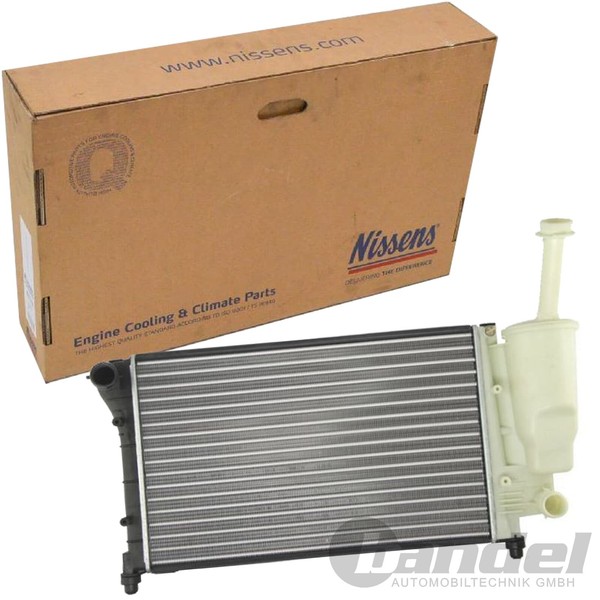 Nissens KÜHler MotorkÜHlung Passend FüR Fiat Panda Classic 1.1 - 1.4 Bipower-image