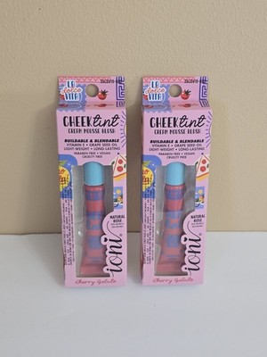 2pk Ioni LA DOLCE VITA Cheek Tint Cream Blush ~Cherry Gelato~ (Natural Rose)