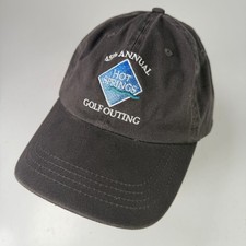 Cap America Hat Hot Springs 45th Annual Golf Outing Men's Adjustable Gray Cap