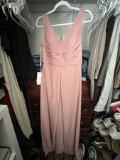 JJ's House Sleeveless Bridesmaid Dress Dusty Rose Size 8 HXLF142782