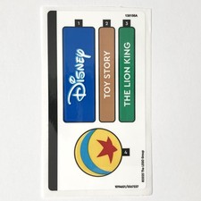 LEGO STICKER SHEET 40774 Classic Animation Scenes Stickers Decals Disney