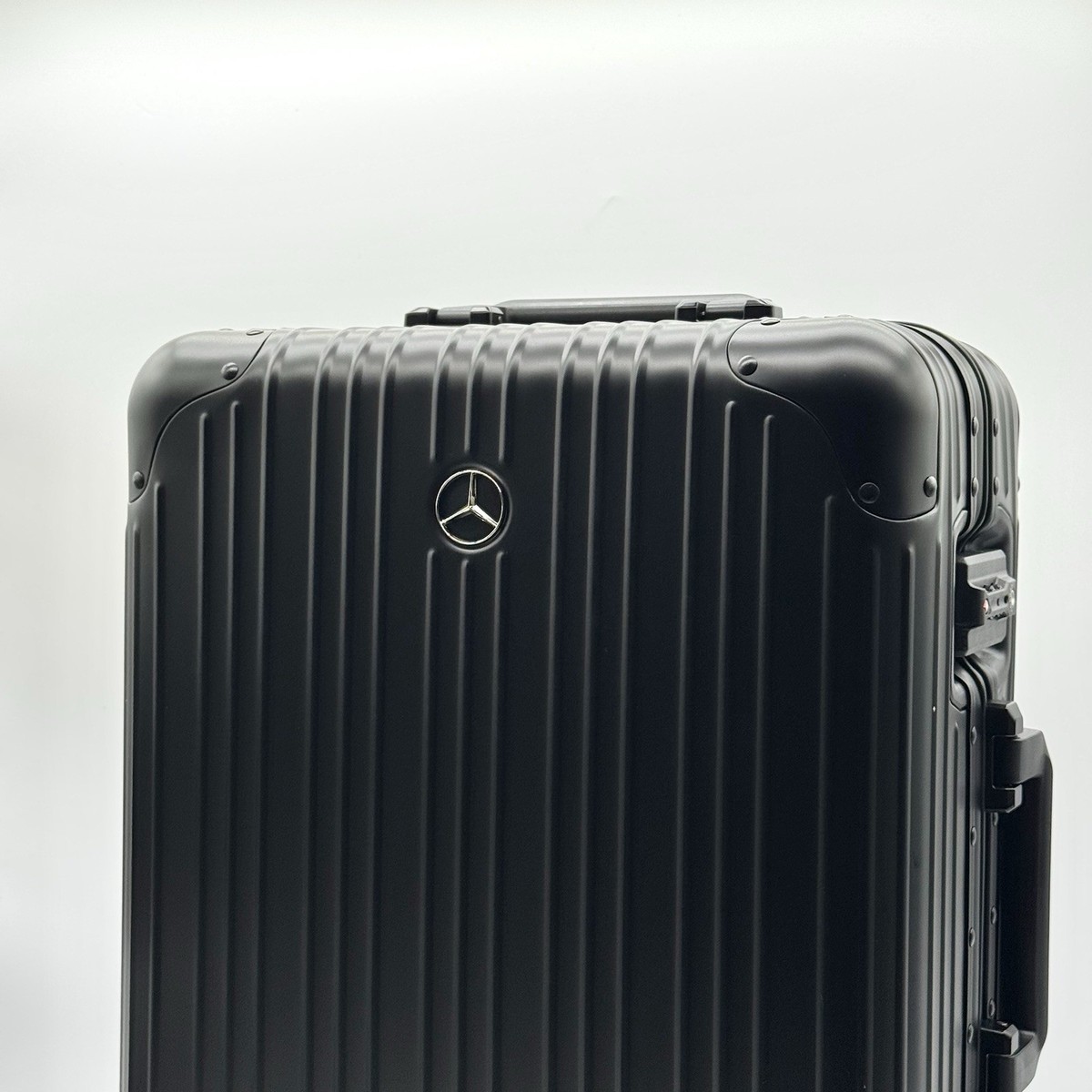 Mercedes-Benz Aluminum Carry-On Suitcase Premium BLK Cabin Luggage