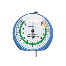 Tire Tread Depth Gauge, Reads in 1/32 inch increments, for Motorcycle, car,Tr...