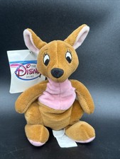 The Disney Store Retired Kanga Mini Bean Bag Plush 7" Stuffed Animal with Tags